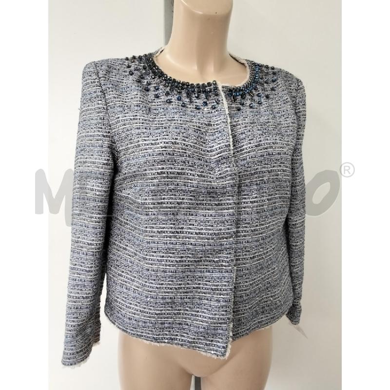 GIACCA DONNA ERMANNO SCERVINO BLU STRASS | Mercatino dell'Usato Lamezia terme 1