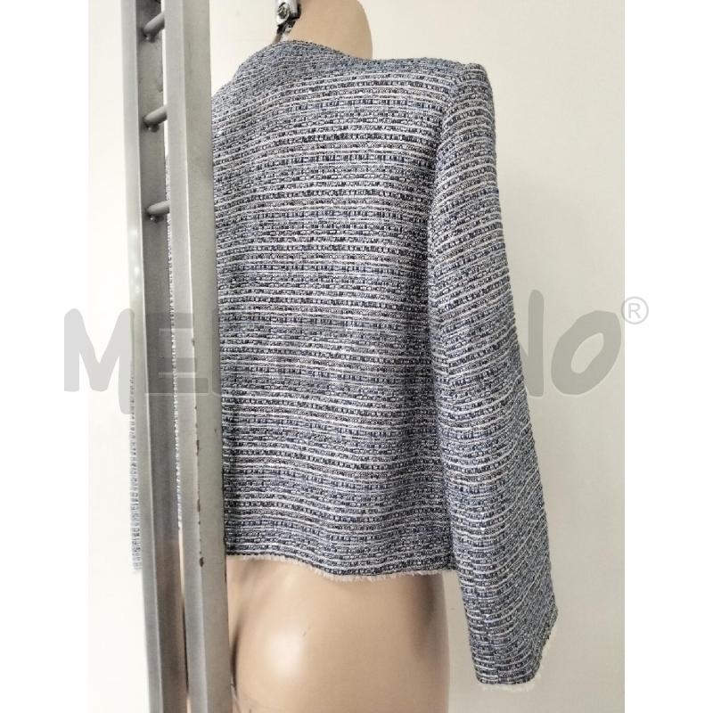 GIACCA DONNA ERMANNO SCERVINO BLU STRASS | Mercatino dell'Usato Lamezia terme 4