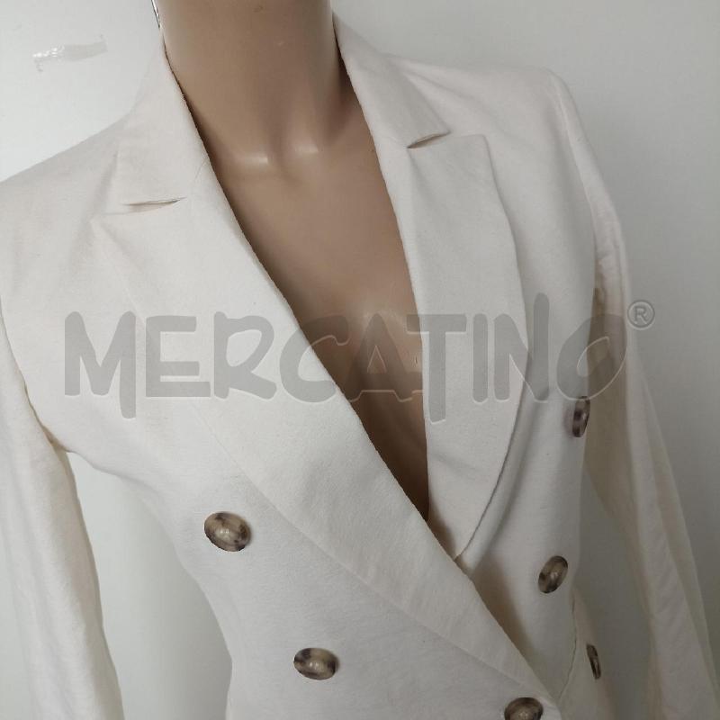 GIACCA DONNA LIU JO BIANCO EFFETTO LINO BOTTONI | Mercatino dell'Usato Lamezia terme 2