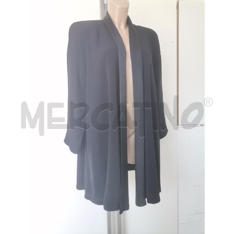 GIACCA DONNA LUISA SPAGNOLI BLU LUNGA | Mercatino dell'Usato Lamezia terme 1