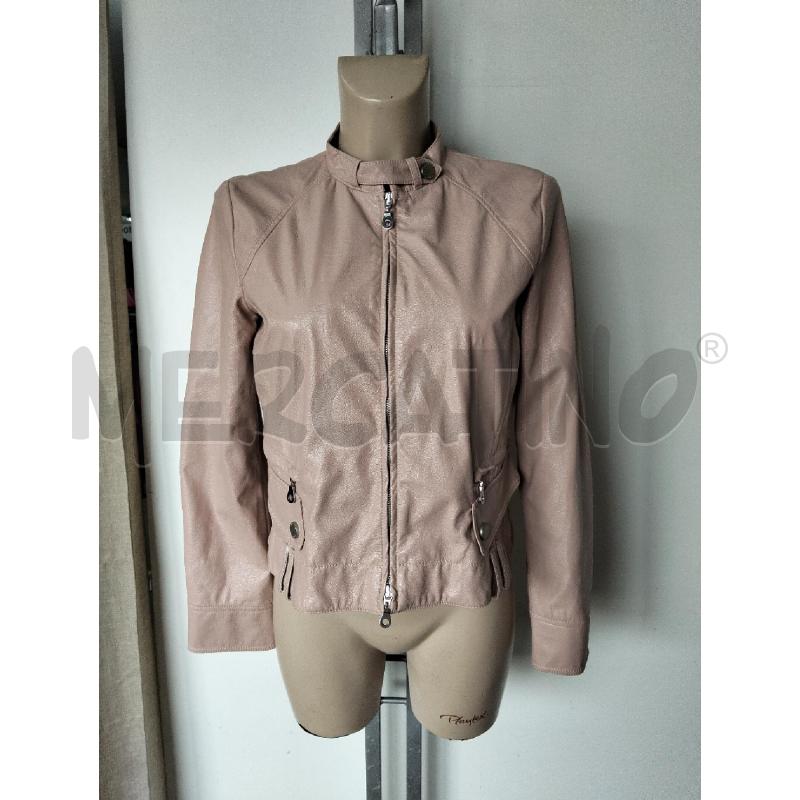 GIACCA DONNA MARELLA ROSA ANTICO ECOPELLE | Mercatino dell'Usato Lamezia terme 1