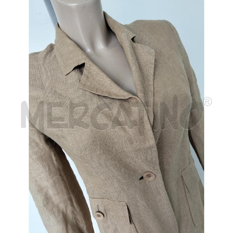 GIACCA DONNA MAX MARA 100% LINO BEIGE | Mercatino dell'Usato Lamezia terme 2