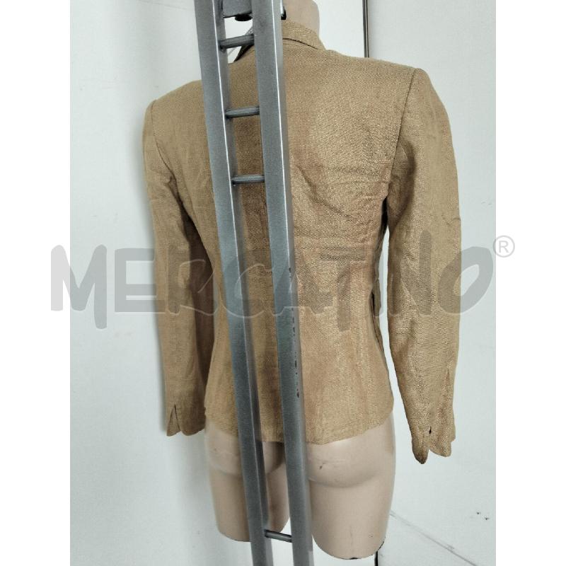 GIACCA DONNA MAX MARA 100% LINO BEIGE | Mercatino dell'Usato Lamezia terme 3