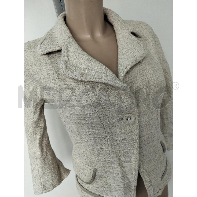 GIACCA DONNA MA&CO BEIGE EFFETO PAGLIA | Mercatino dell'Usato Lamezia terme 2