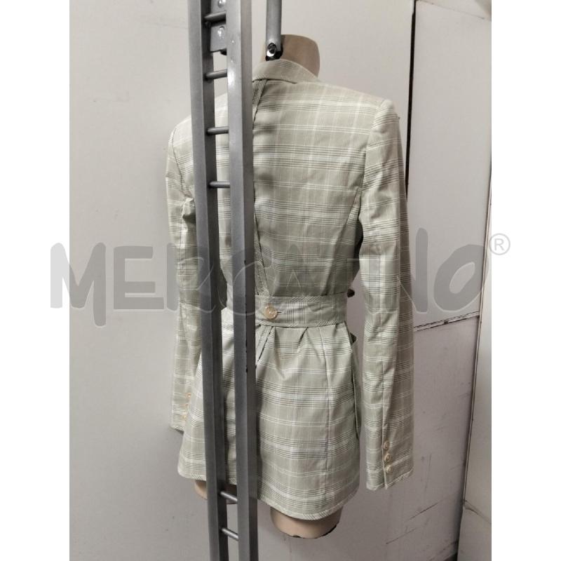 GIACCA DONNA TWINSET BEIGE RIGATO  | Mercatino dell'Usato Lamezia terme 3