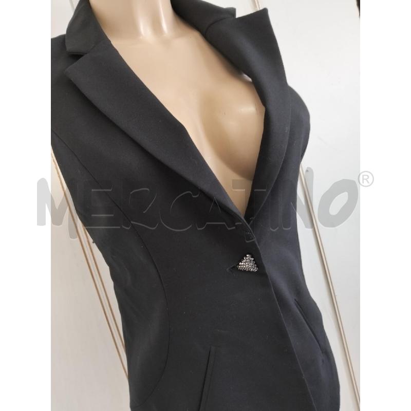GILET DONNA GUESS NERO APERTO DIETRO | Mercatino dell'Usato Lamezia terme 2