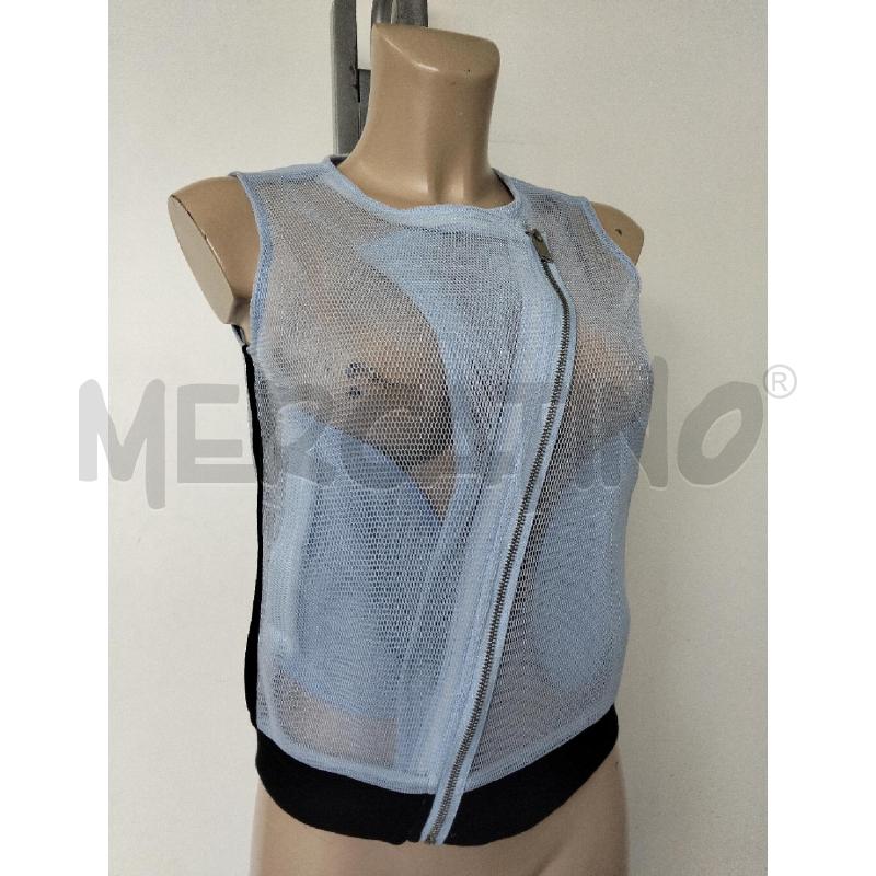 GILET DONNA SILVIAN HEACH AZZURRO NERO NUOVO | Mercatino dell'Usato Lamezia terme 1