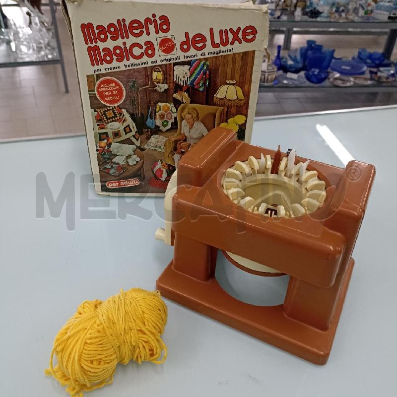 GIOCO MAGLIERIA MAGICA DE LUXE MATTEL | Mercatino dell'Usato Lamezia terme 1