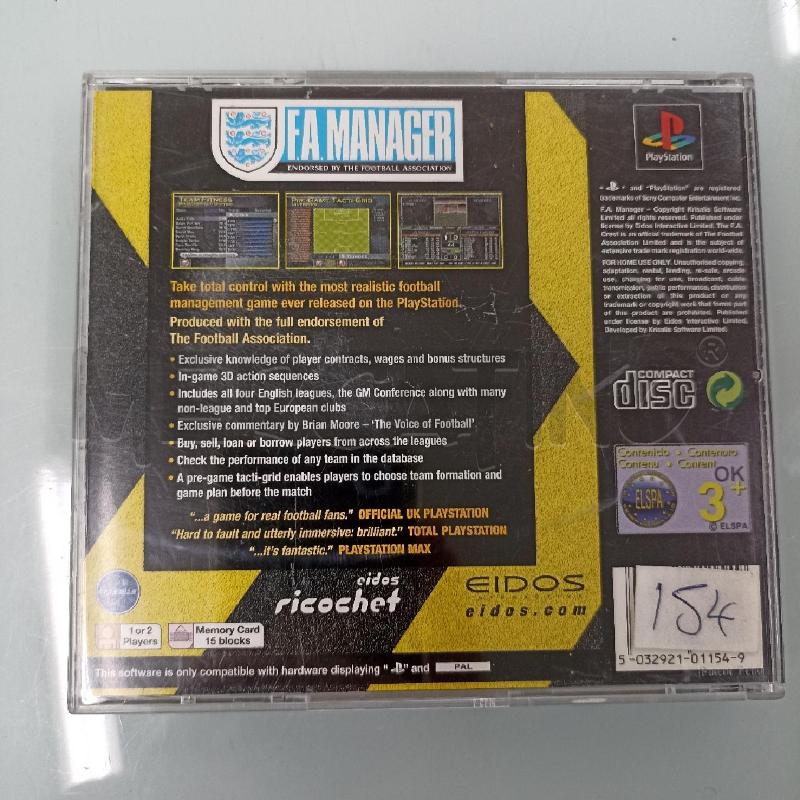 GIOCO PS1 PLAYER MANAGER 2000 | Mercatino dell'Usato Lamezia terme 4