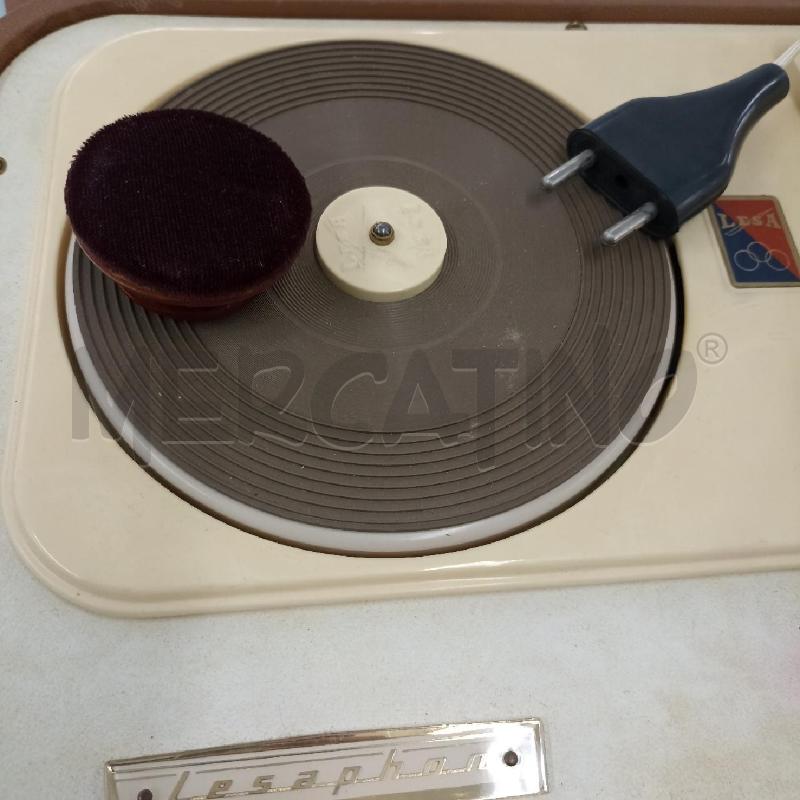 GIRADISCHI LESAPHONE PORTATILE ANNI 60 NON TESTATO | Mercatino dell'Usato Lamezia terme 5