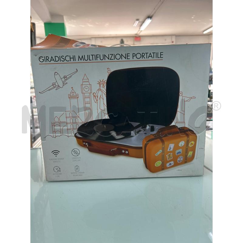 GIRADISCHI MULTIFUNZIONE PORTATILE | Mercatino dell'Usato Lamezia terme 3