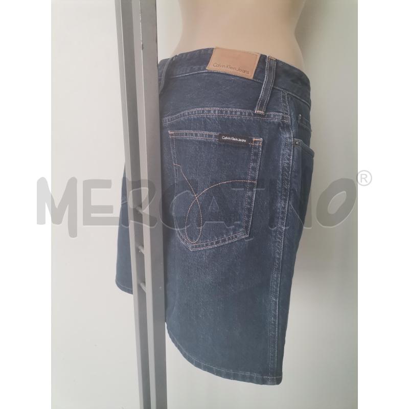 GONNA CALVIN KLEIN JEANS SCURO  | Mercatino dell'Usato Lamezia terme 3