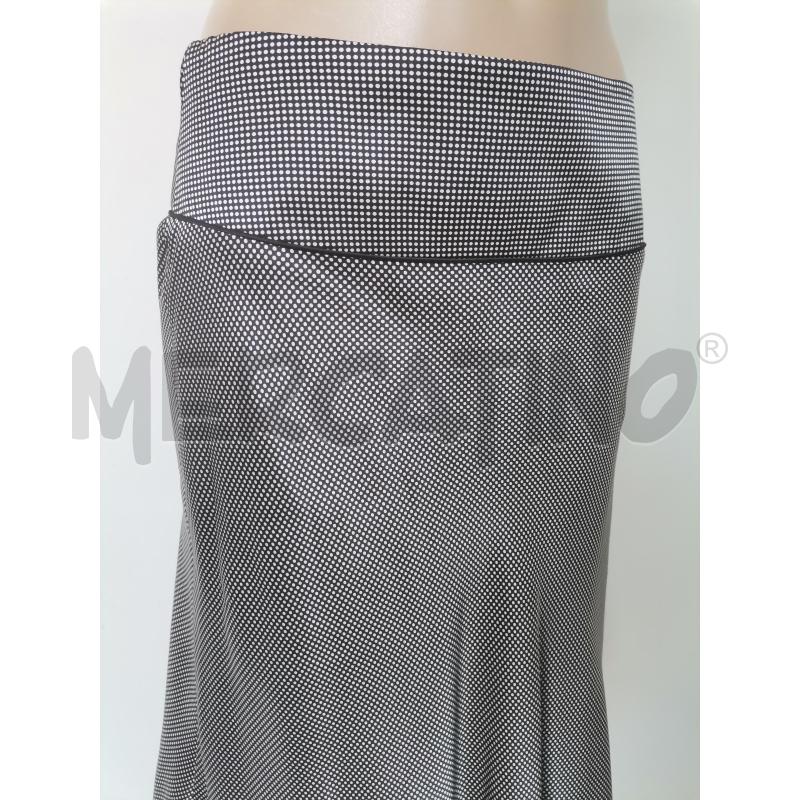 GONNA CARACTERE NERO POIS BIANCO 100 SETA | Mercatino dell'Usato Lamezia terme 2