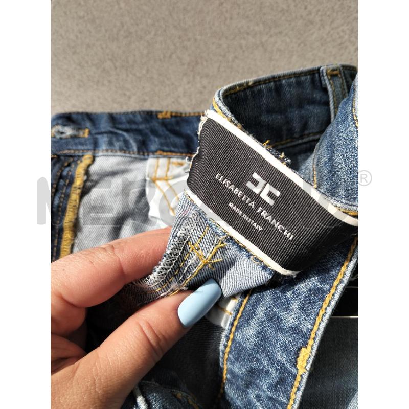 JEANS DONNA ELISABETTA FRANCHI CON PIEGA ET.TG MANCANTE | Mercatino dell'Usato Lamezia terme 3