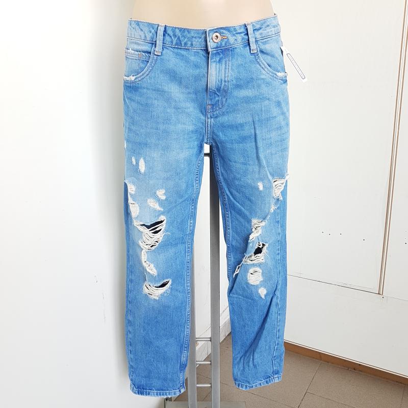 JEANS DONNA ZARA AZZURRO CHIARO STRAPP | Mercatino dell'Usato Lamezia terme
