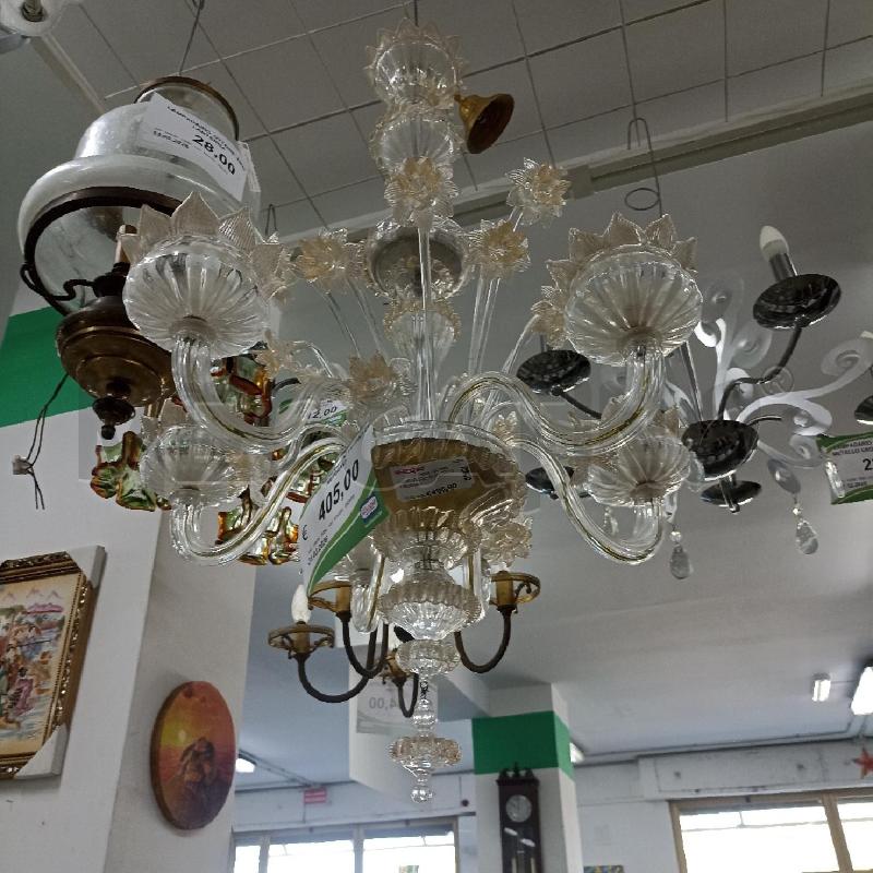 LAMPADARIO IN VETRO DI MURANO | Mercatino dell'Usato Lamezia terme 4