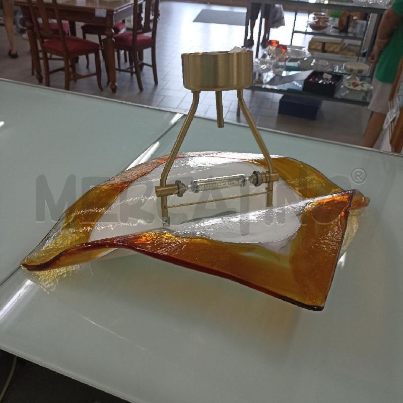 LAMPADARIO LA MURRINA ARANCIO | Mercatino dell'Usato Lamezia terme 1