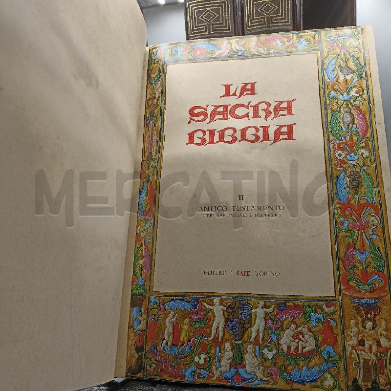 LA SACRA BIBBIA 3 VOLUMI BASE LEGNO | Mercatino dell'Usato Lamezia terme 4