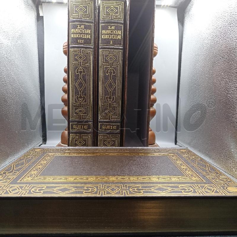 LA SACRA BIBBIA 3 VOLUMI BASE LEGNO | Mercatino dell'Usato Lamezia terme 5