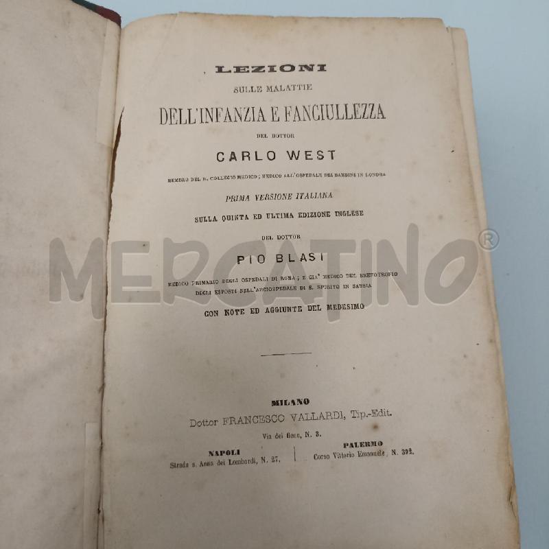 LIBRO WEST E BLASI 1900 | Mercatino dell'Usato Lamezia terme 3
