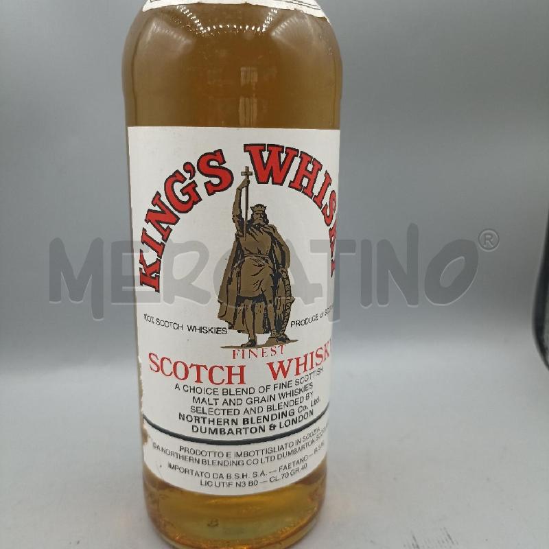 LIQUORE KING'S WHISKY | Mercatino dell'Usato Lamezia terme 2