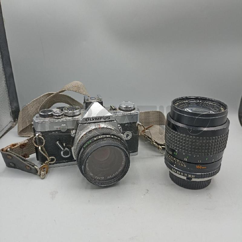 MACCHINA FOTOGRAFICA OLYMPUS OM-1 + OBIETTIVO NON TESTATA | Mercatino dell'Usato Lamezia terme 1