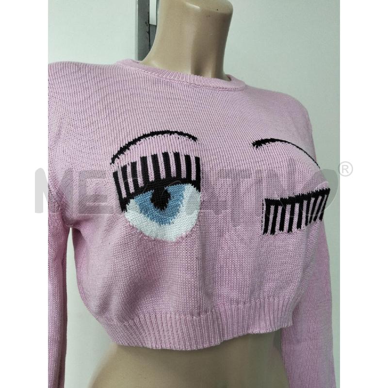 MAGLIA DONNA CHIARA FERRAGNI ROSA | Mercatino dell'Usato Lamezia terme 2
