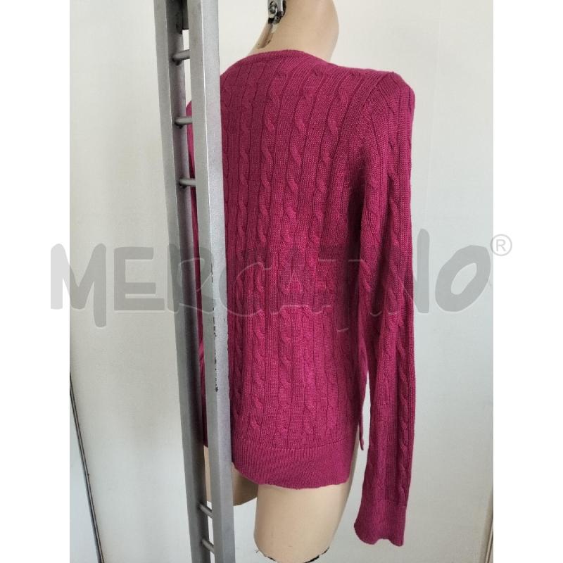 MAGLIA DONNA RALPH LAUREN CICLAMINO BOTTONI DORATI SPALLA | Mercatino dell'Usato Lamezia terme 4