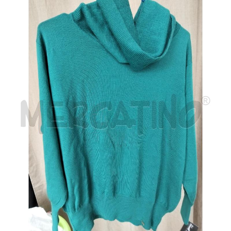 MAGLIONE DONNA LUISA SPAGNOLI VERDE | Mercatino dell'Usato Lamezia terme 1