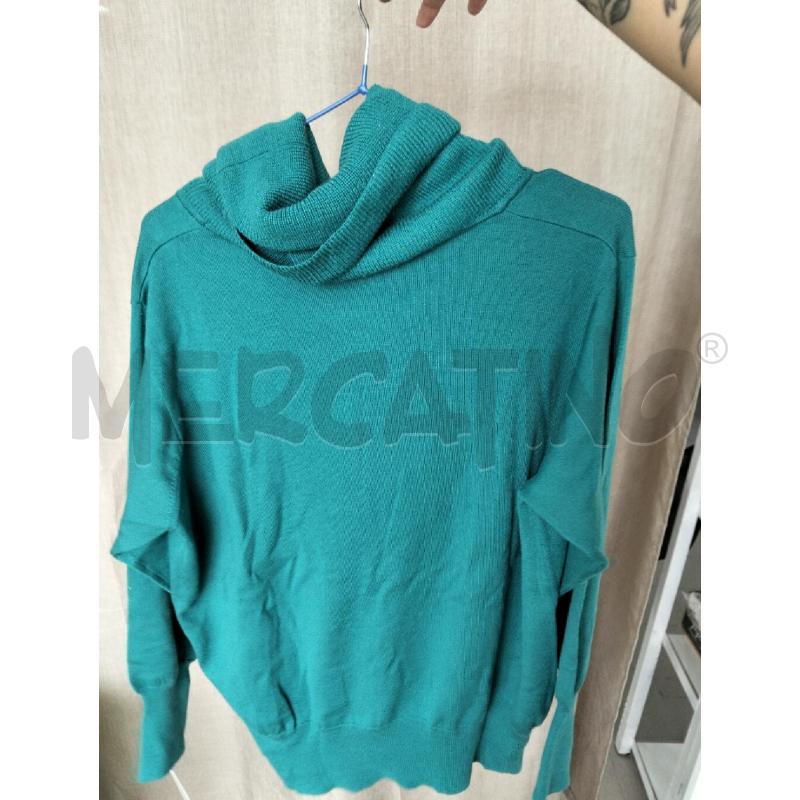 MAGLIONE DONNA LUISA SPAGNOLI VERDE | Mercatino dell'Usato Lamezia terme 3