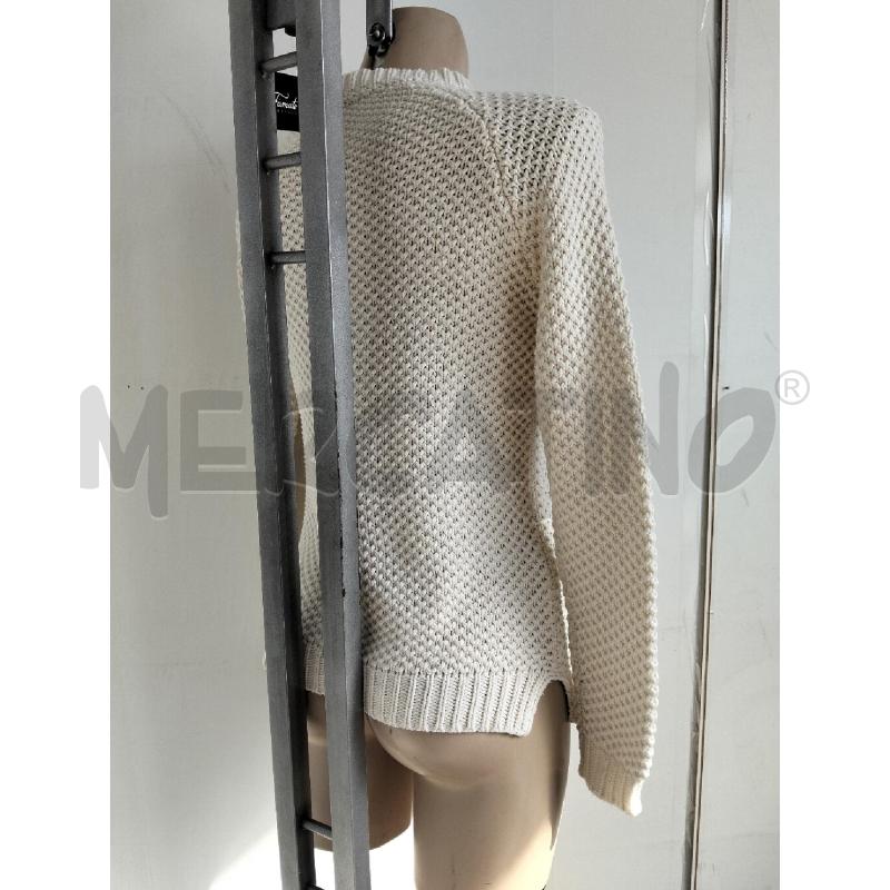 MAGLIONE DONNA PEPE JEANS PANNA INTRECCIO  | Mercatino dell'Usato Lamezia terme 3