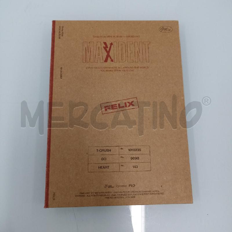 MAXIDENT FELIX CD + FOTOBOOK | Mercatino dell'Usato Lamezia terme 1