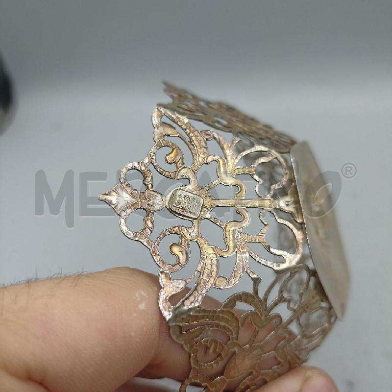 MINIATURA CESTINO METALLO PREZIOSO FORMA ESAGONALE | Mercatino dell'Usato Lamezia terme 3
