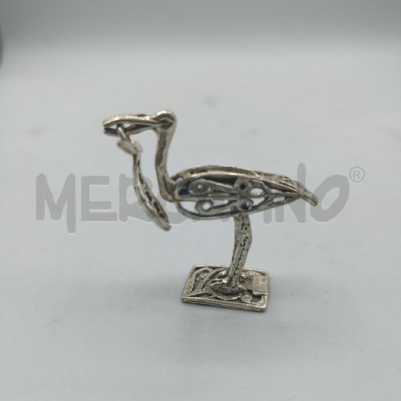 MINIATURA UCCELLO METALLO PREZIOSO | Mercatino dell'Usato Lamezia terme 1