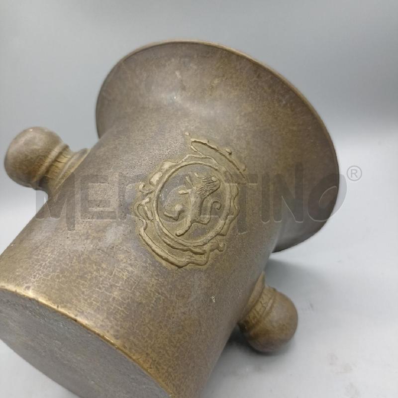 MORTAIO IN OTTONE SIMBOLO LEONE  | Mercatino dell'Usato Lamezia terme 4