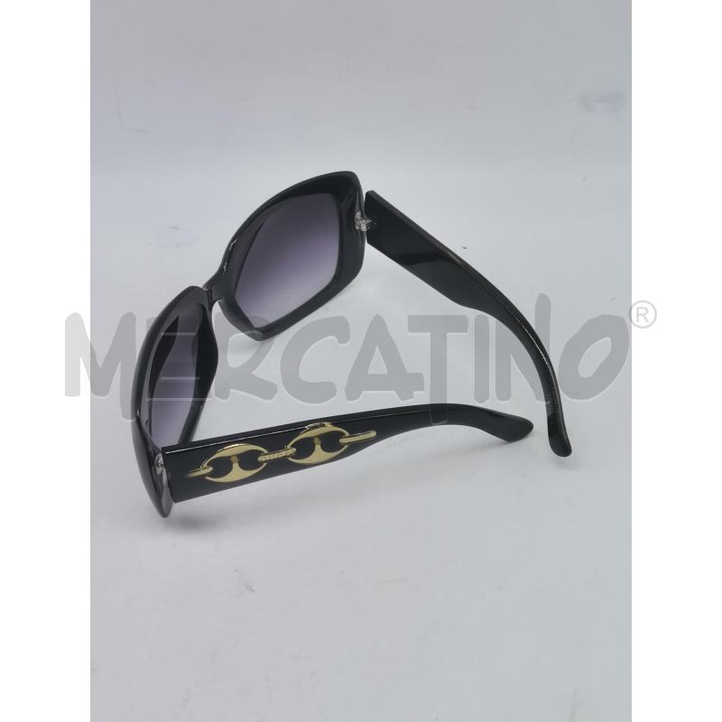 OCCHIALI DONNA GUCCI NERO BORDO DORATO | Mercatino dell'Usato Lamezia terme 2