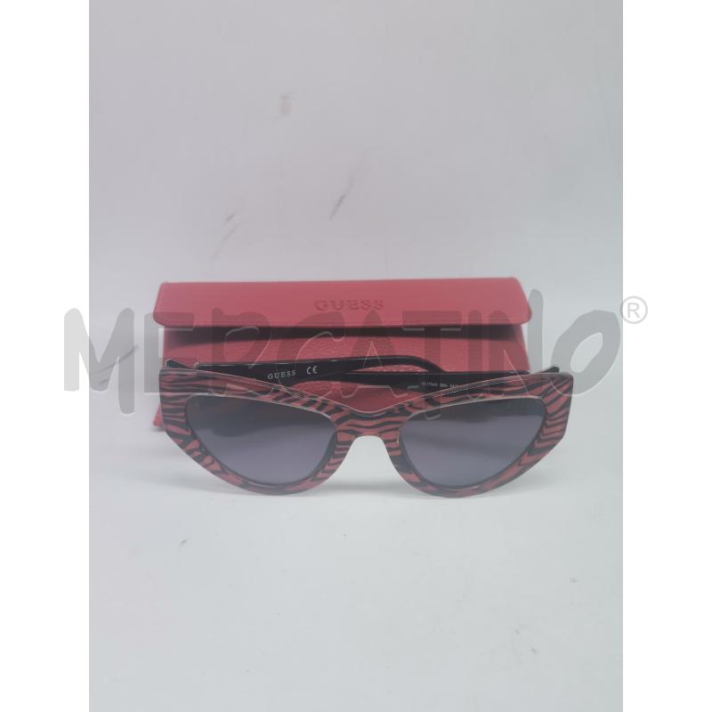 OCCHIALI DONNA GUESS NERO ROSSO | Mercatino dell'Usato Lamezia terme 1