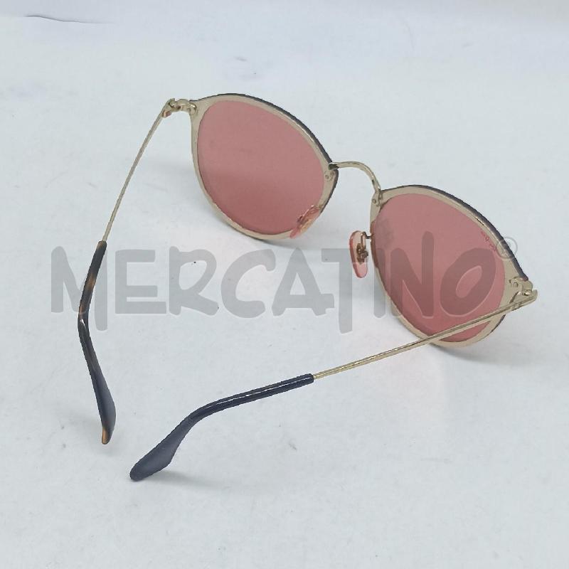 OCCHIALI DONNA RAYBAN ROSA SPECCHIO | Mercatino dell'Usato Lamezia terme 3