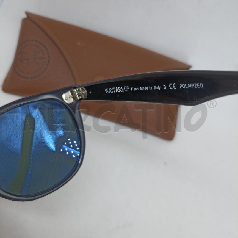 OCCHIALI RAYBAN NERI LENTE POLARIZZATA | Mercatino dell'Usato Lamezia terme 3
