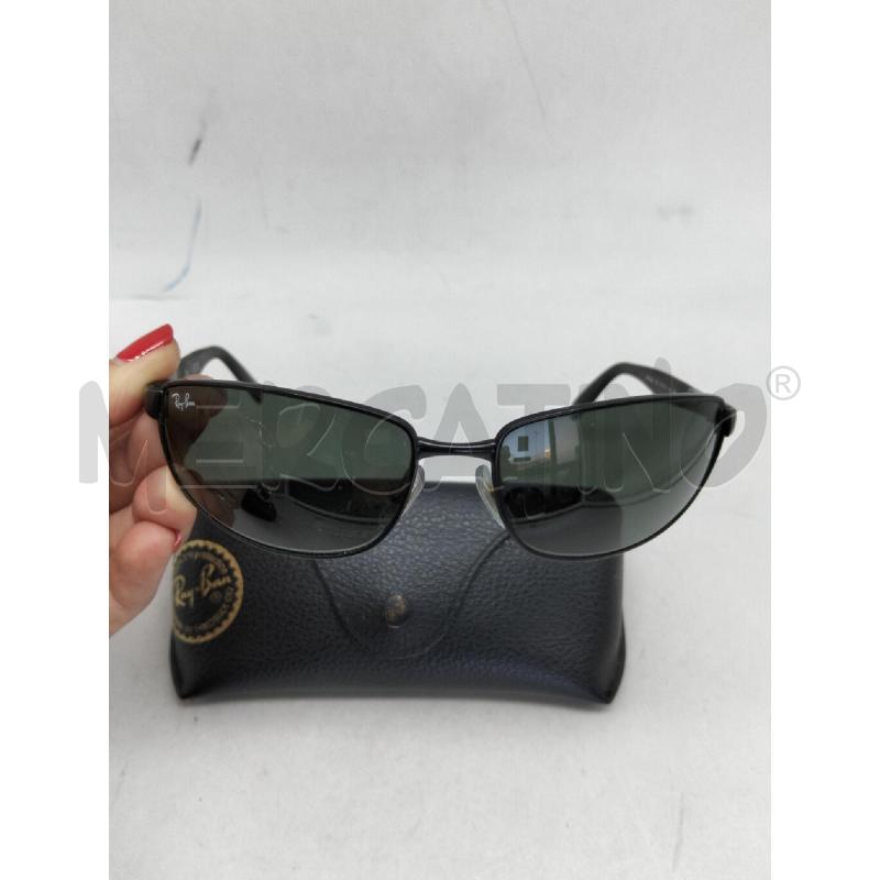 OCCHIALI UNISEX RAY BAN MONTATURA NERO CON LENTI VERDE | Mercatino dell'Usato Lamezia terme 2