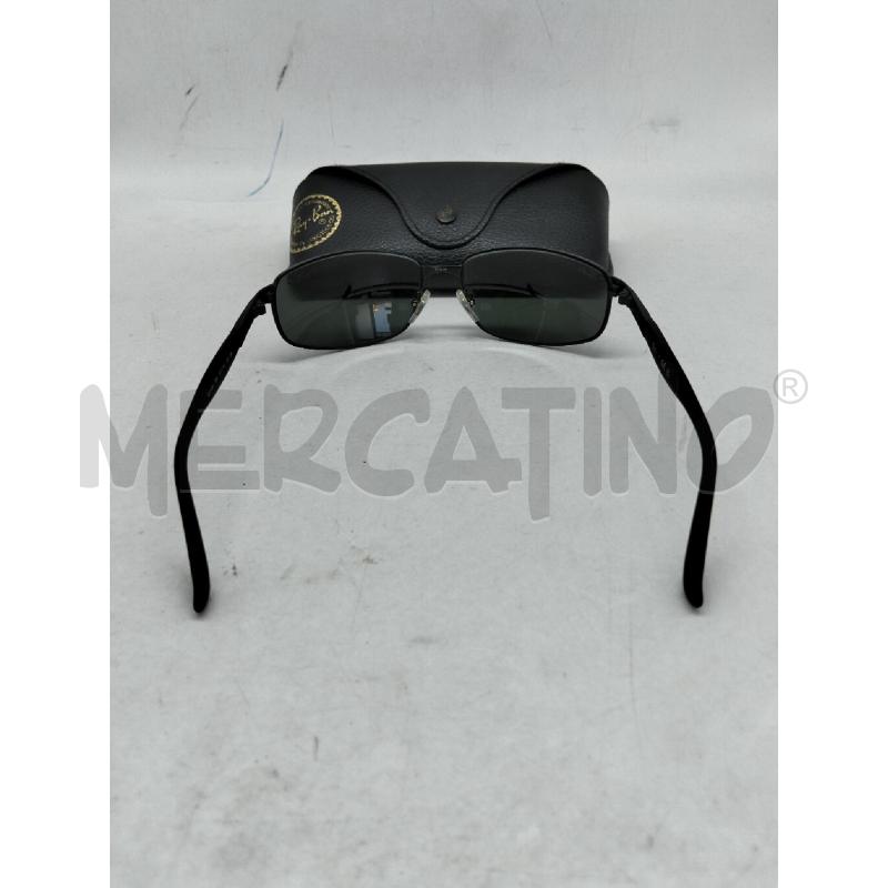 OCCHIALI UNISEX RAY BAN MONTATURA NERO CON LENTI VERDE | Mercatino dell'Usato Lamezia terme 3