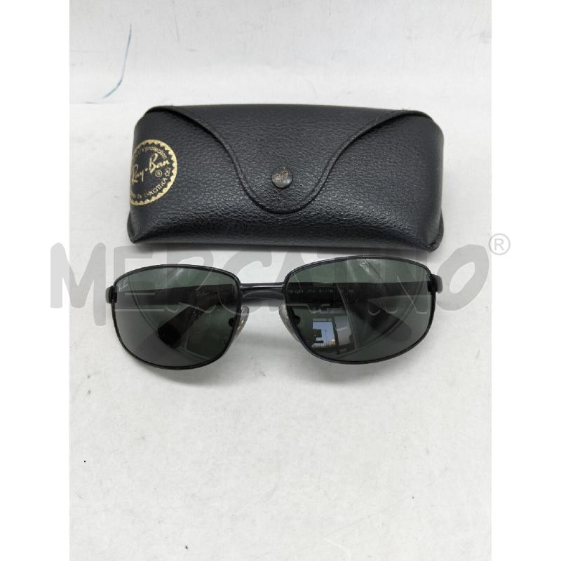 OCCHIALI UNISEX RAY BAN MONTATURA NERO CON LENTI VERDE | Mercatino dell'Usato Lamezia terme 5