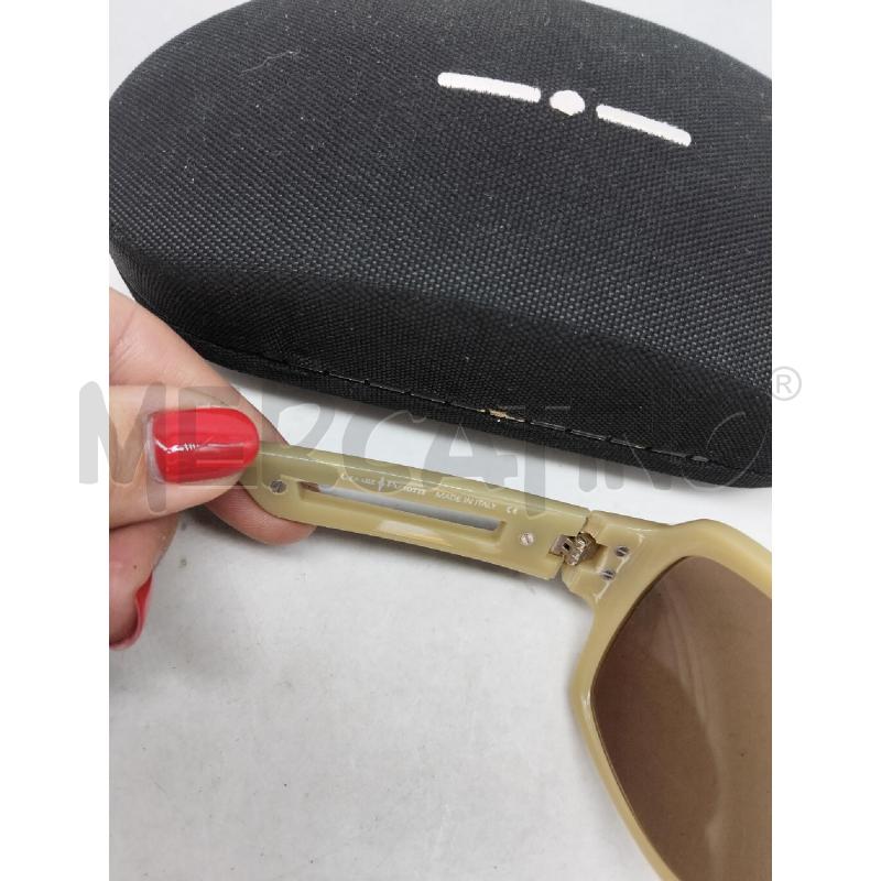 OCCHIALI UOMO CESARE PACIOTTI VINTAGE MONTATURA BEIGE DETTAGLIO METALLICO SUL PONTE  | Mercatino dell'Usato Lamezia terme 2