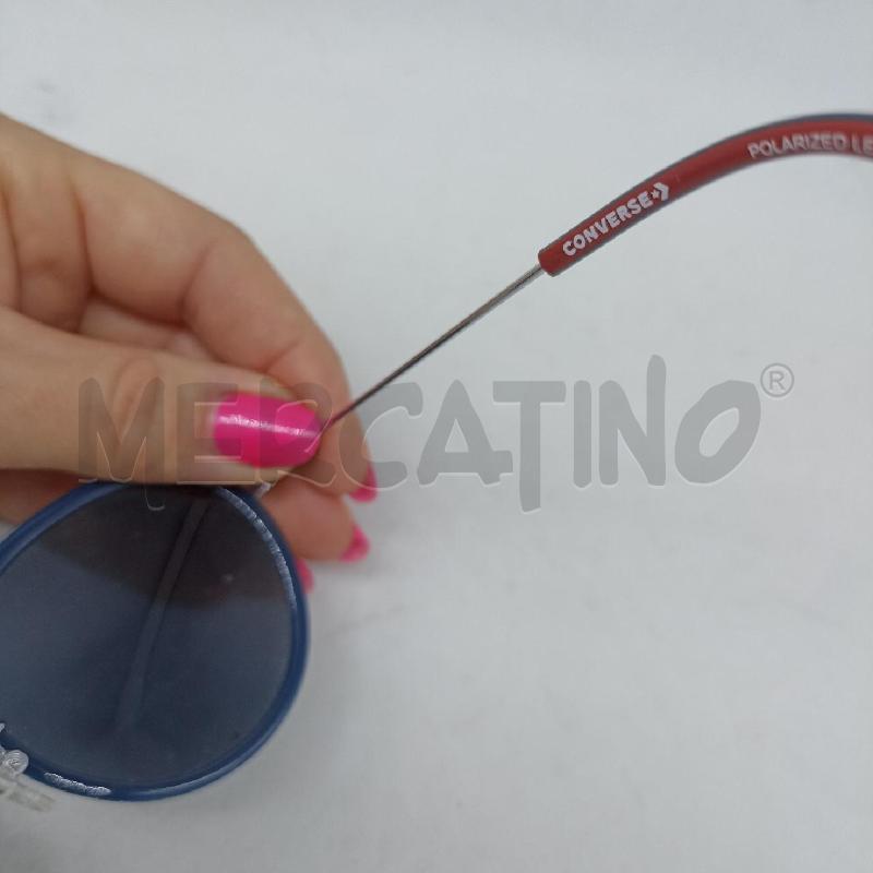 OCCHIALI UOMO CONVERSE POLARIZED MONTATURA ACCIAIO SOTTILE | Mercatino dell'Usato Lamezia terme 4