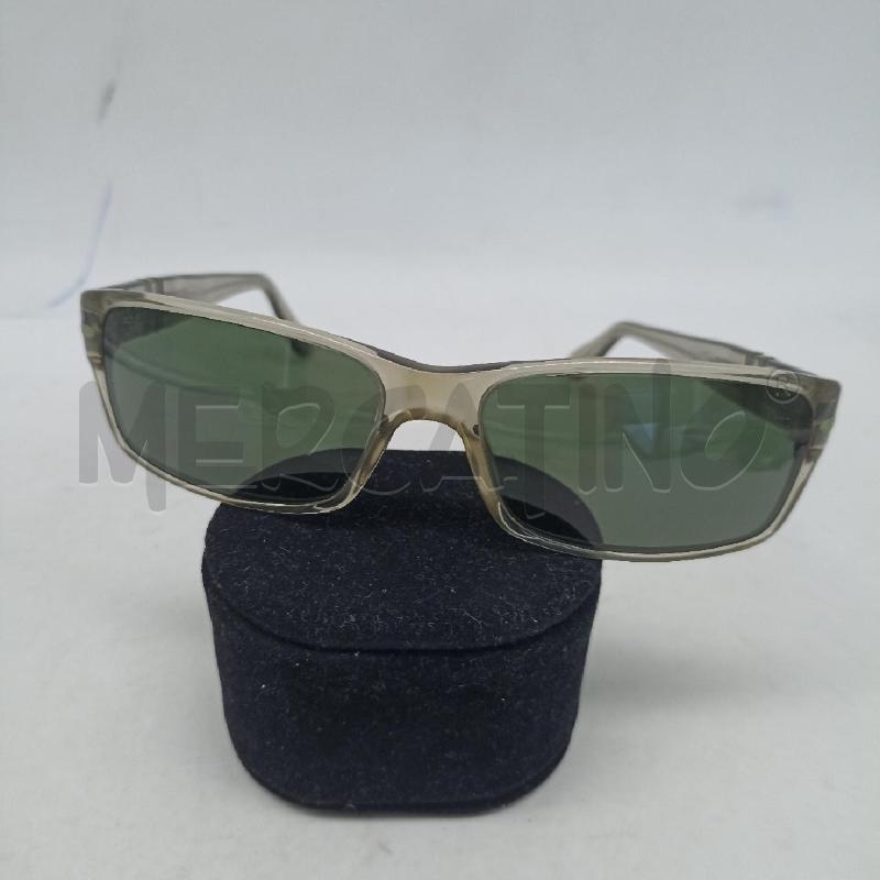 OCCHIALI UOMO PERSOL VINTAGE MONTATURA RETTANGOLARE GRIGIO TRASPARENTE | Mercatino dell'Usato Lamezia terme 1