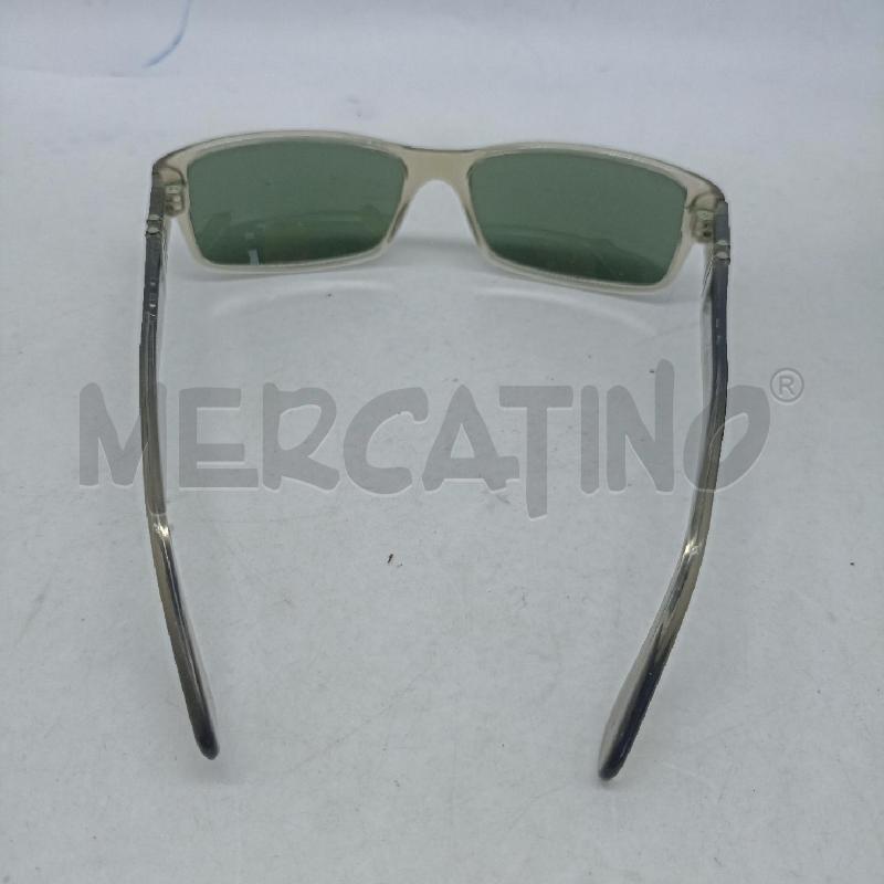 OCCHIALI UOMO PERSOL VINTAGE MONTATURA RETTANGOLARE GRIGIO TRASPARENTE | Mercatino dell'Usato Lamezia terme 3