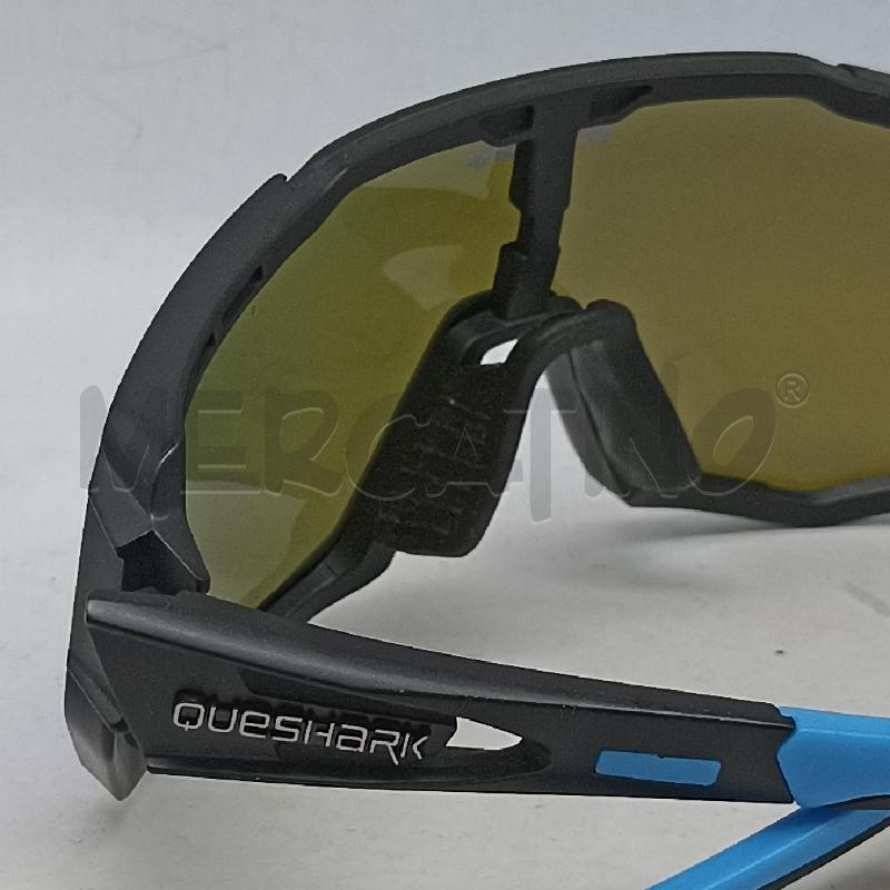 OCCHIALI UOMO QUESHARK AZZURRI | Mercatino dell'Usato Lamezia terme 3