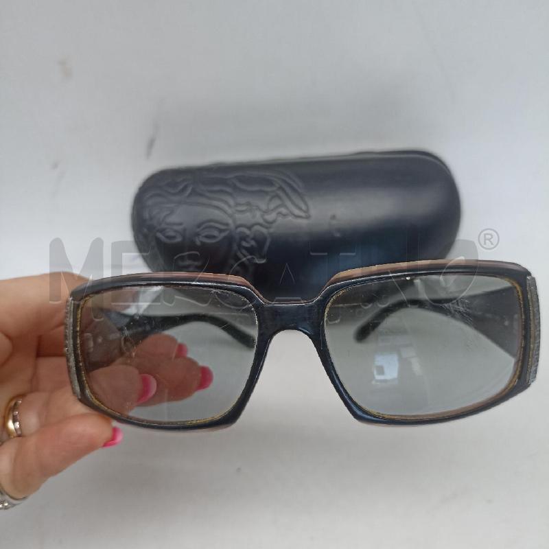OCCHIALI UOMO VERSACE VINTAGE MONTATURA MARRRONE E LENTI SFUMATE ROVINATE | Mercatino dell'Usato Lamezia terme 4