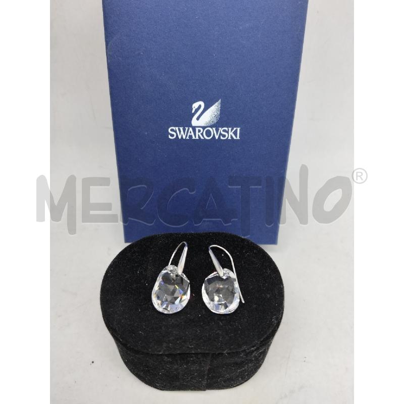ORECCHINI DONNA SWAROVSKI CRISTALLI TRASPARENTI  | Mercatino dell'Usato Lamezia terme 1