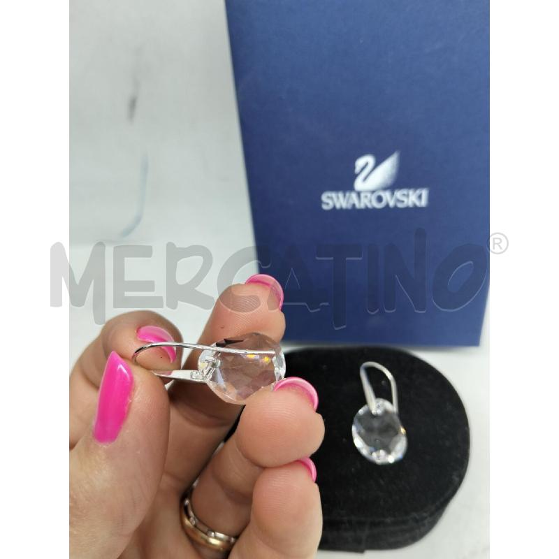 ORECCHINI DONNA SWAROVSKI CRISTALLI TRASPARENTI  | Mercatino dell'Usato Lamezia terme 2
